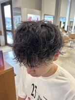メンズカノエ 岡山店(Men's CANOE)&nbsp;刈り上げマッシュ×シャドウパーマ