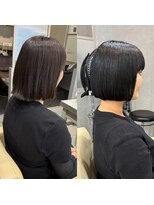 シー バイ ジョイ(SEE BY JOIE)&nbsp;髪質改善カラー×艶髪まとまる切りっぱなしボブ