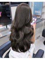 テンダー 川崎(TENDER) ba20062_アッシュブラウンブリーチなし艶髪ワンホンヘアレイヤー