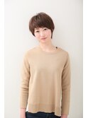 スタイリング簡単☆爽やかコンパクトショート