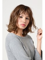 アース コアフュールボーテ 川中島店(EARTH coiffure beaute) 外国人風くびれミディ