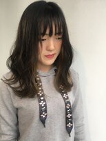 ヘアメイク オブジェ(hair make objet) グレージュインナーカラー KAI