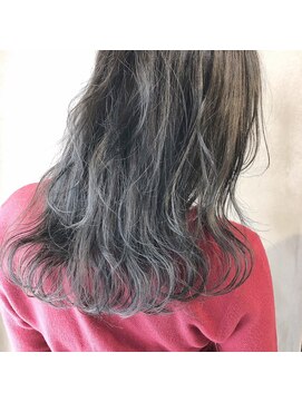 ミント(mint) ＊ハイライトからの！暗髪パールグレー＊