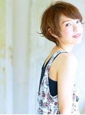 大人かわいい★小顔耳かけマッシュセンシュアルショートカット★