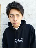 スパイキーショート×ショートレイヤー×かき上げヘア