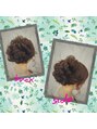 アグ ヘアー レイズ 松井山手店(Agu hair raise) 愛らしさたっぷり、ふわふわアップスタイル