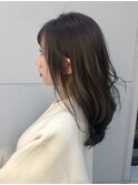 ◎Wカラー×ブラウンカラー×レイヤースタイル