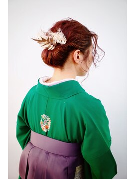 ホープ 渋谷(HOPE) 卒業式 クラシックロール ヘアセット