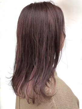 ヘアー アイス カンナ(HAIR ICI Canna) ピンクブラウンカラー