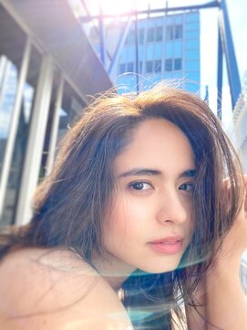 チョビー 銀座(chobii) [桜井]デジタルパーマイルミナカラー グレージュカラー