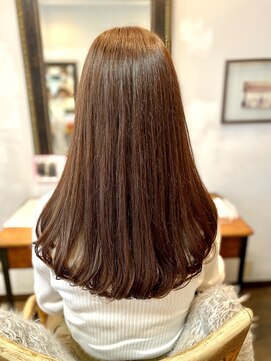 ミーノ(mｉｅｎｏ) ストカールロング／自由が丘／自由が丘駅／オーガニックカラー