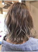 【unopulir永尾】アッシュグレージュ☆グラデーション