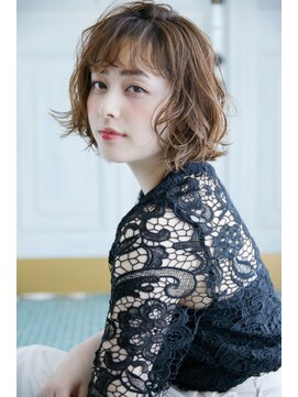 フィガロ アヴェダ(FIGARO AVEDA) 【figaro】グラデゆるふわボブ