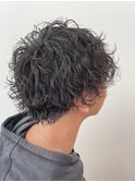 波巻きスパイラルパーマ
