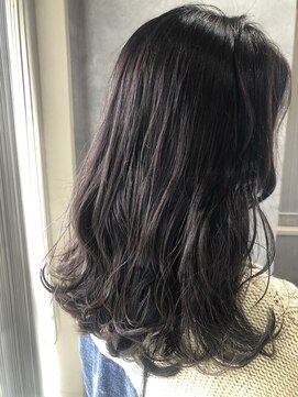 ブレス ヘアアンドスパ 湘南台(bless hair spa) ダークラベンダーアッシュ