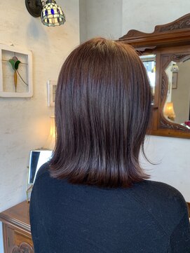 フェイバー 警固店(FAVOR) ピンクブラウン/パーソナルカラー診断/縮毛矯正/オージュア