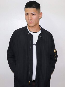 ワンワンオー バーバーショップ 博多店(@110 BARBER SHOP) クロップ