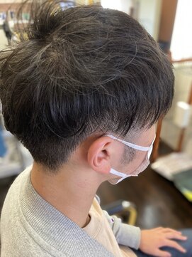 美容室 アミューズ(amuse) スッキリマッシュ×ツーブロ