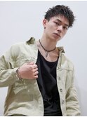 ツーブロック男子ベリーショート