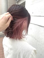 ヘアーデザイン アルエ(HAIR×design ARUE) 【ARUE】インナー×ピンク