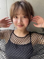 サンド 表参道(sand)&nbsp;大人可愛い20代30代40代ナチュラルショートボブ前下がり