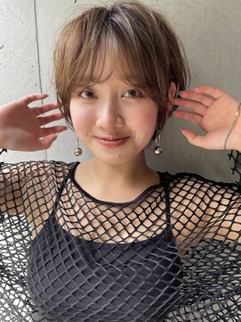 サンド 表参道(sand) 大人可愛い20代30代40代ナチュラルショートボブ前下がり