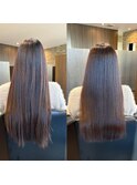 【髪質改善フルコース】カラーエステ　美髪