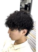 波巻きプードルパーマ◎