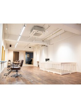 貸切なので、周りを気にせずお子様と一緒にゆっくりサロンタイムをお過ごしください＊お子様同伴可◎