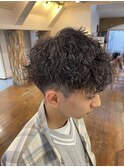 メンズツイストスパイラルパーマ