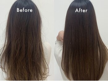 ヘアポジション 泉店(HAIR Position)の写真/【酸性ストレート】ダメージを最小限に抑え、自然なナチュラルストレートに☆ハイダメージ毛も施術可能！