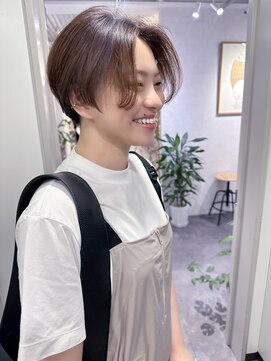 オウル(Owll) 【Owll】石田学史刈り上げぱっつん感ショート20代30代40代