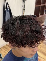 スウェル 千葉店(Swell)&nbsp;赤髪×緩めプードル