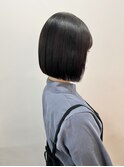 切りっぱなしボブ