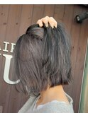 【アンブレラカラー】切りっぱなしボブ