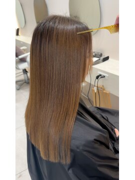 ジーナ 京都河原町(Zina) 美髪ストレート/髪質改善/@sei_nishimura