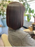 本八幡×ミディアムボブ×髪質改善トリートメント