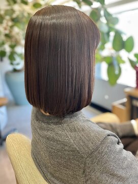 フリップビーアヴェダ(FLIP B AVEDA) 本八幡×ミディアムボブ×髪質改善トリートメント