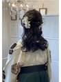 ハコブネ(Hacobune)&nbsp;卒業式に人気ハーフアップスタイル