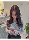 韓国/ピンクブラウン/ラベンダーブラウン/ヨシンモリ/髪質改善