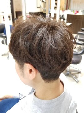 ミック ヘアアンドメイクアップ 高田店(miq Hair&Make up) マットブラウン/くすみカラー/ボーイッシュショート/ショート