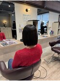 ぱつっとボブ ショートボブ