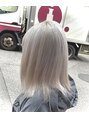 ヘアーデザイン ジェルム(Hair Design germe)&nbsp;・Whitecolor・プレミアムケアブリーチ使用で痛みも最小限に！！