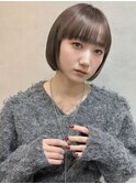 ブリーチなしカラー伸ばしかけヘア簡単スタイリング小顔ヘア