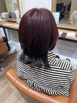 ビズヘアー マシェリ(bisou hair macherie)&nbsp;ツートンウルフカット