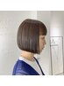 骨格補正カット＋髪質改善ストレート　￥17000