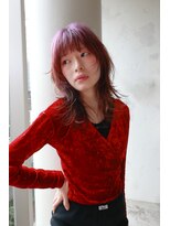 トレンチ(TRENCH) ダブルカラー 透明感カラー レイヤースタイル