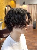 縦落ちセンターパートウルフ