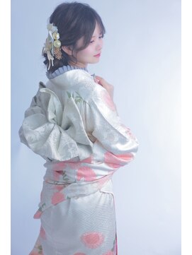 ヘア サロン クラン ソア 心斎橋店(hair salon clan soar) 成人式スタイル【クランソア】ヘアメ/ヘアセット/心斎橋