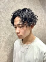 リアイス(Re:ICE) シャドウパーマセンターパートマッシュ/池袋メンズパーマ/目白駅